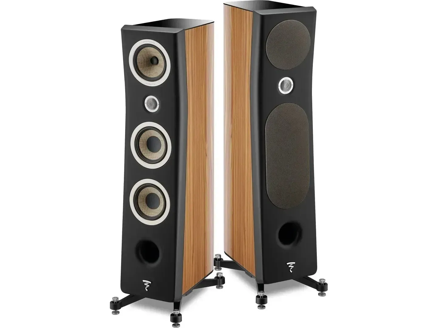 FOCAL  KANTA N° 2 noce hg con frontale nero opaco (coppia)