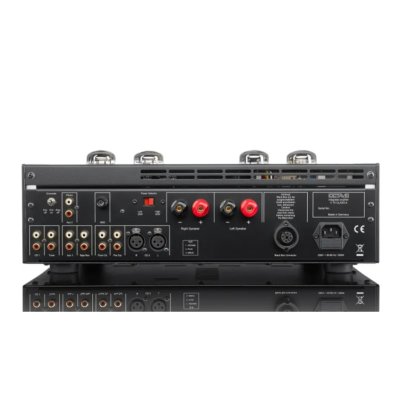 OCTAVE  V 70 SE CLASSE A PHONO MC nero (o MM su richiesta)