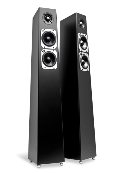 TOTEM  TRIBE TOWER nero (coppia)
