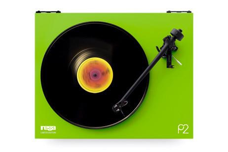 REGA PLANAR 2 LIMITED EDITION GREEN