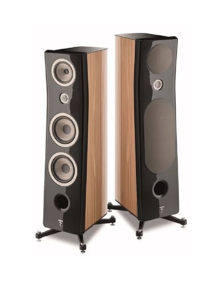 FOCAL  KANTA N° 3 noce hg con frontale nero opaco (coppia)