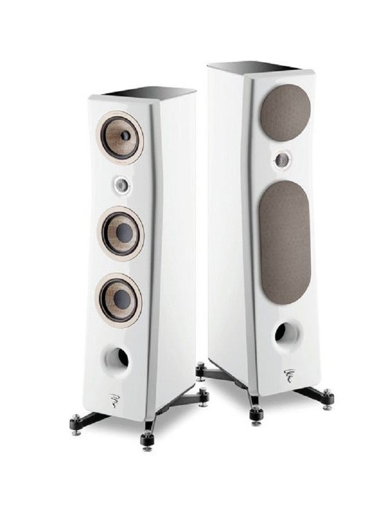FOCAL  KANTA N° 2 bianco hg con frontale bianco opaco (coppia)