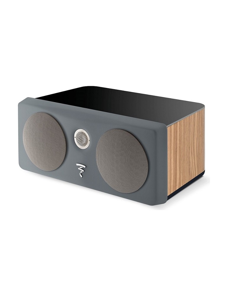FOCAL  KANTA CENTER noce hg con frontale nero opaco