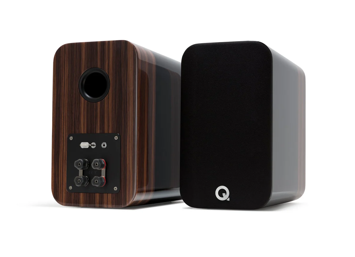 Q ACOUSTICS CONCEPT 300 nero high gloss + rosewood (coppia)