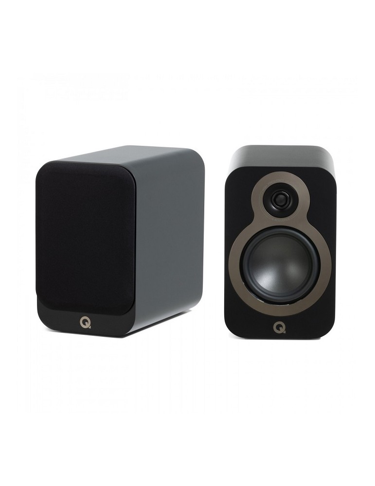 Q ACOUSTIC 3020C nero opaco (coppia)