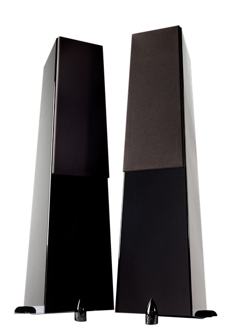 TOTEM METAL V2 nero (coppia)