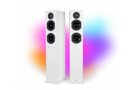 TOTEM KIN PLAY TOWER II bianco satin (coppia)
