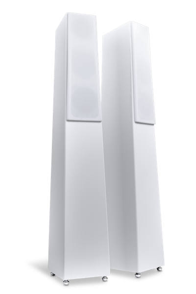 TOTEM  TRIBE TOWER bianco satin (coppia)