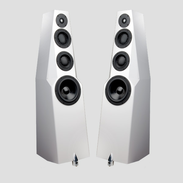 TOTEM WIND bianco satin (coppia)