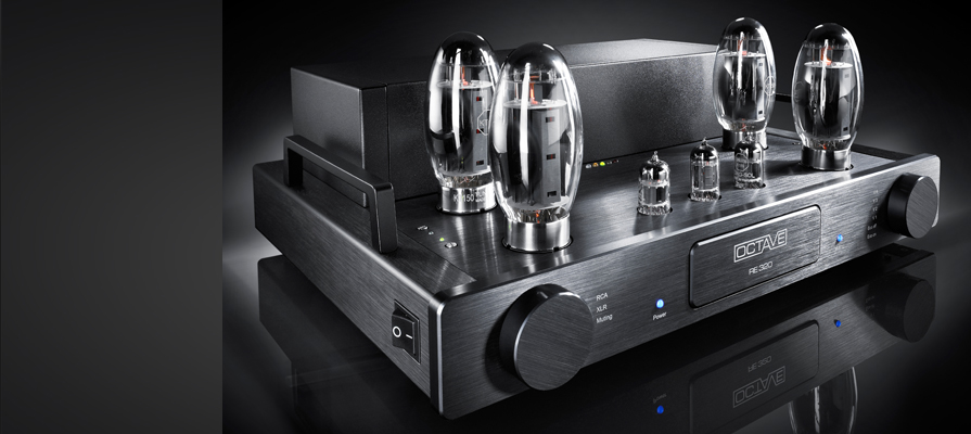 OCTAVE RE 320 nero (valvole KT 88 S4A-Carbon)